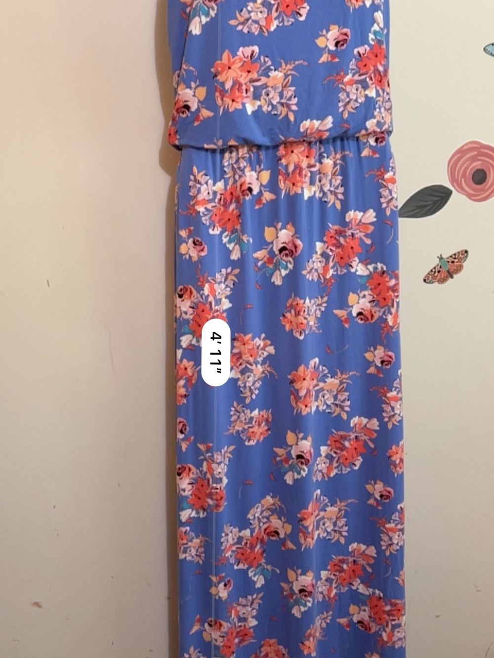 Tabitha Webb Floral Halter Maxi Dress M - Picture 8 of 9
